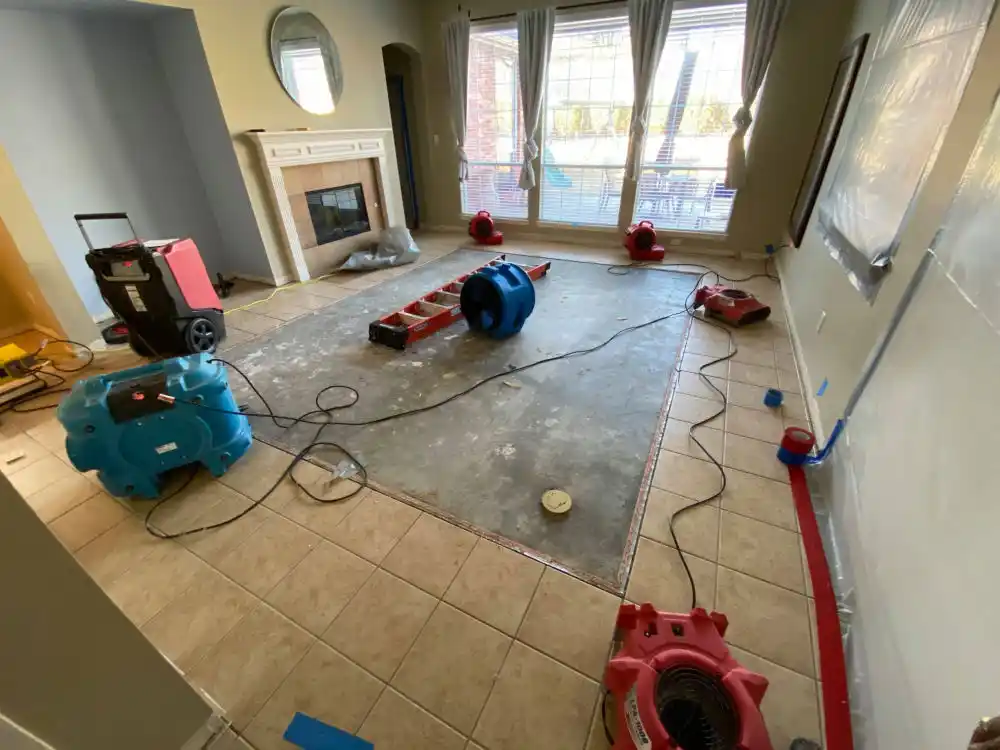 water damage restoration service Wyanet